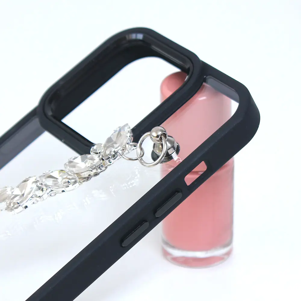 Torbica Chain za Iphone 14 Pro 6.1 Crna
