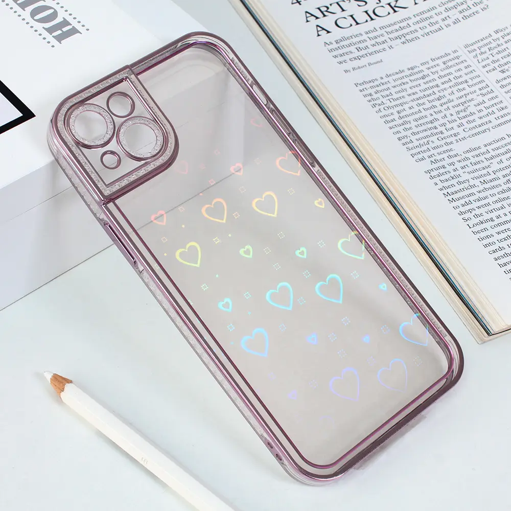 Torbica Heart IMD za Iphone 14 Plus 6.7 Roze