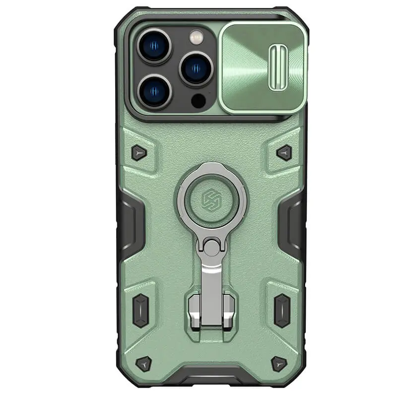 Torbica Nillkin Camshield Armor Pro Magnetic za Iphone 14 Pro Max 6.7 Zelena