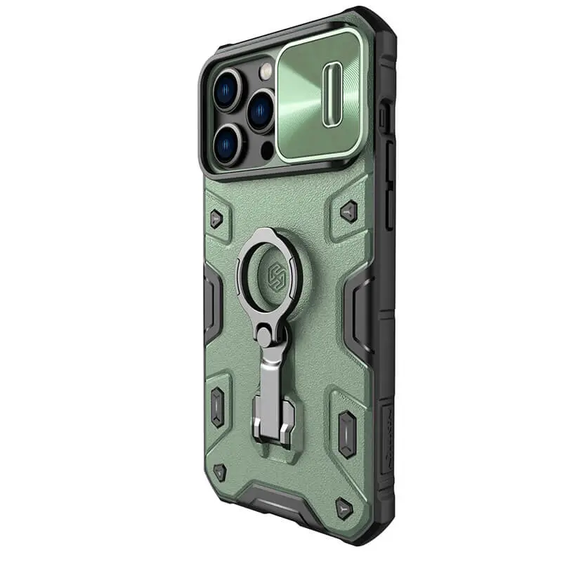Torbica Nillkin Camshield Armor Pro Magnetic za Iphone 14 Pro Max 6.7 Zelena