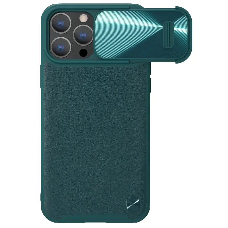Torbica Nillkin Camshield Leather S za Iphone 14 Pro Max 6.7 Zelena