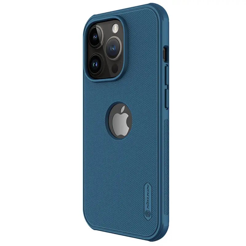 Torbica Nillkin Scrub Pro za Iphone 14 Pro Max 6.7 Plava (sa Otvorom za Logo)