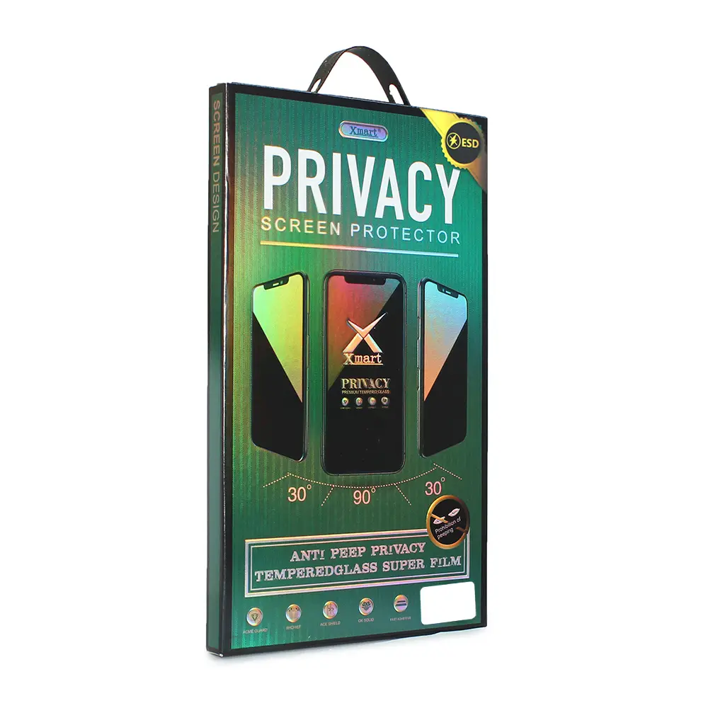 Zastitno Staklo Tempered Glass X Mart 9D Privacy za Iphone 14 Pro 6.1