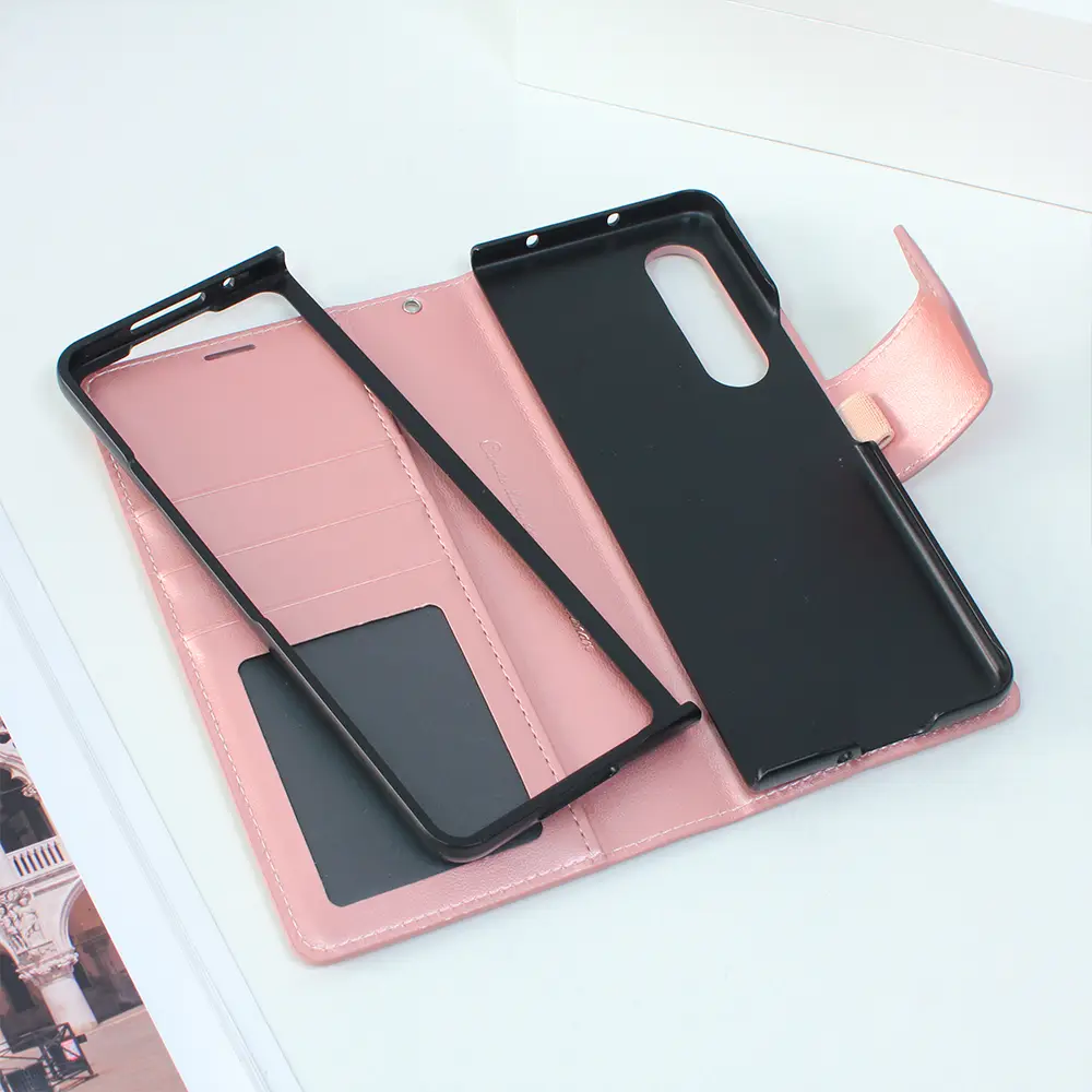 Torbica Hanman Canvas ORG za Samsung Galaxy Z Fold 3 Roze