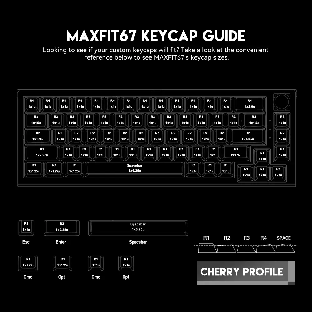 Tastatura Mehanicka Gaming Fantech MK858 RGB Maxfit67 Crna (brown Switch)