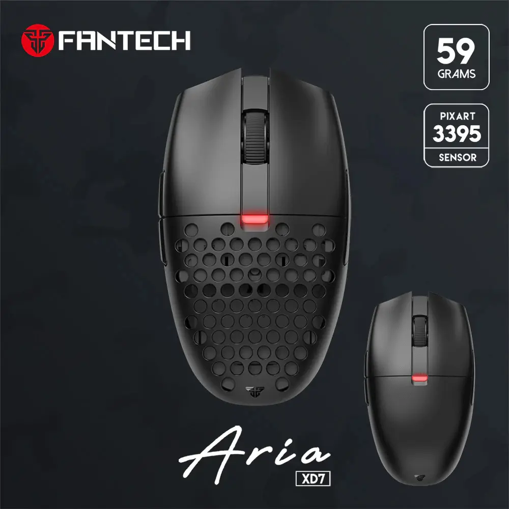 Mis Wireless Gaming Fantech XD7 Aria Crni