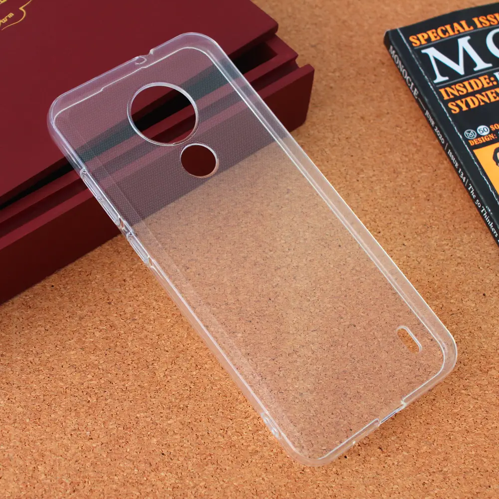 Torbica Silikonska Ultra Thin za Nokia C21 Transparent