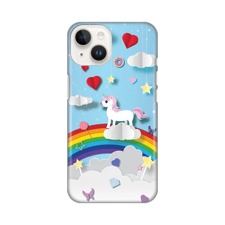 Torbica Silikonska Print za Iphone 14 6.1 Unicorn