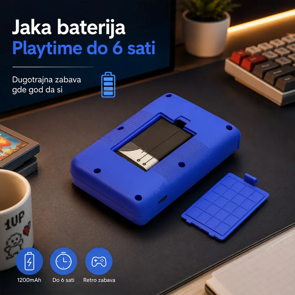 Konzola za Igranje Gameboy Sup500 Plava