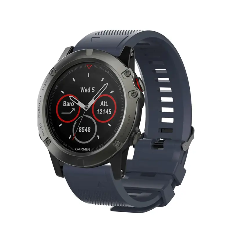 Narukvica Sporty za Garmin Fenix 3/5x/6x Smart Watch 26MM Tamno Plava