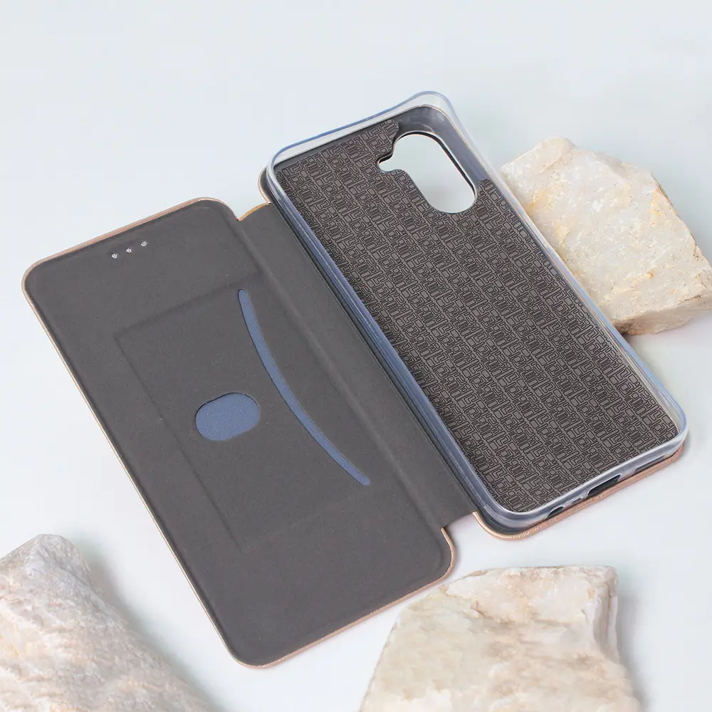 Torbica Teracell Flip Cover za Realme C33 Zlatna