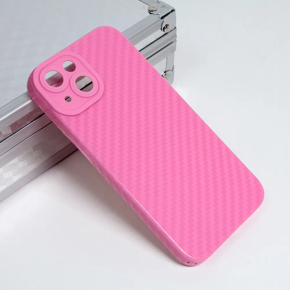 Torbica Silikon Line za Iphone 14 6.1roze
