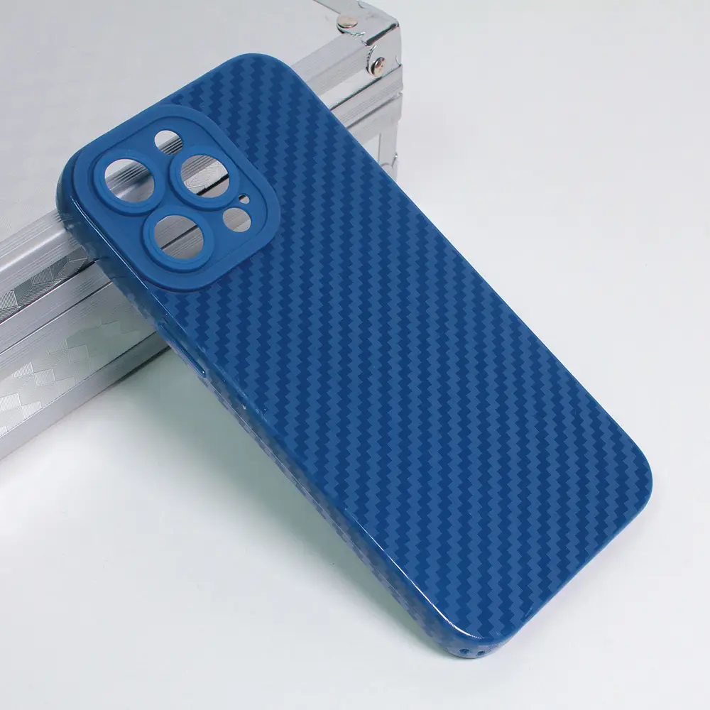 Torbica Silikon Line za Iphone 14 Pro Max 6.7 Plava