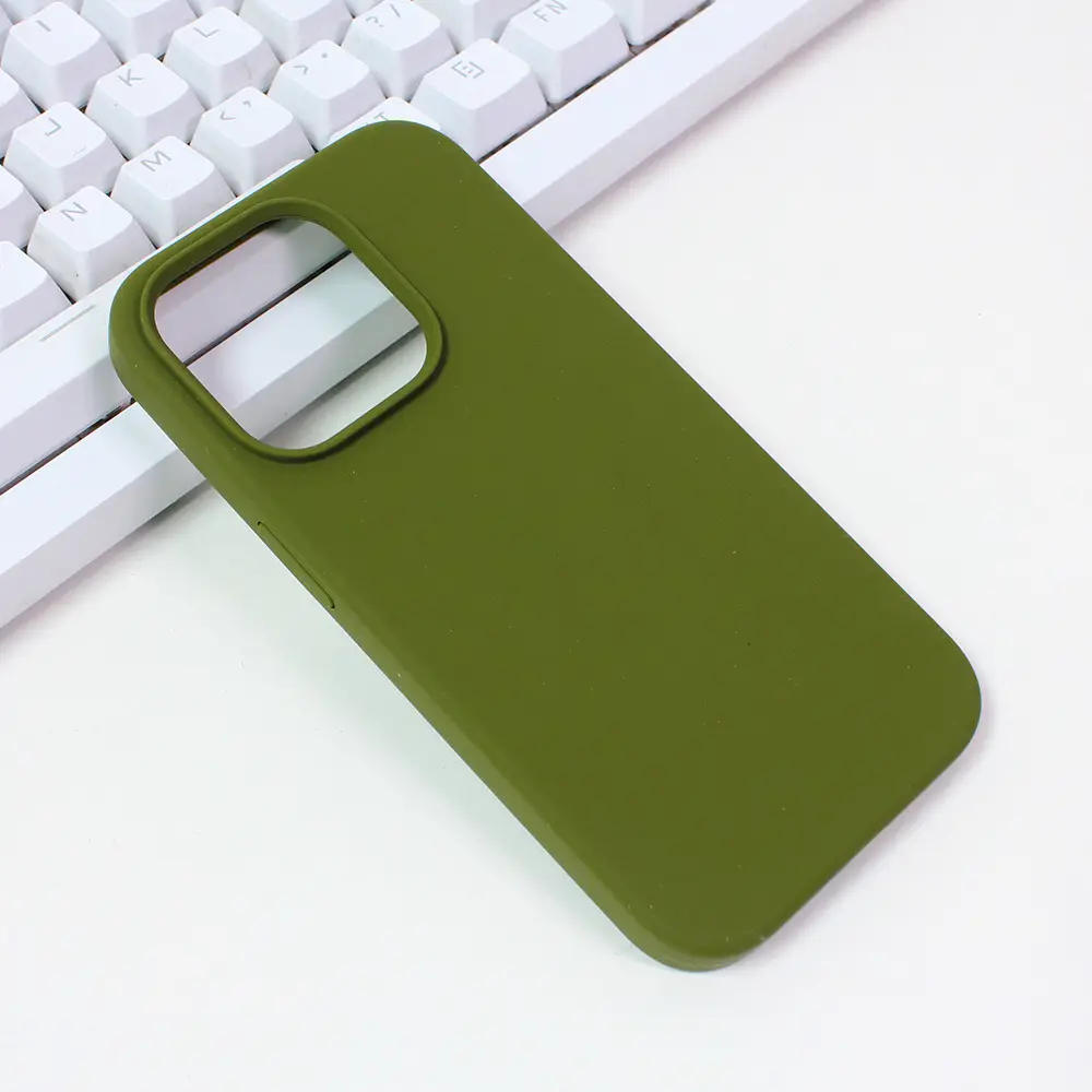 Torbica Summer Color za Iphone 14 Pro 6.1 Maslinasto Zelena