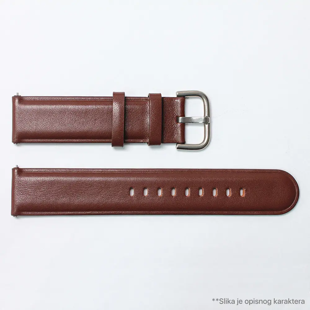 Narukvica Kozna za Smart Watch Samsung 4, 5 20MM Bela