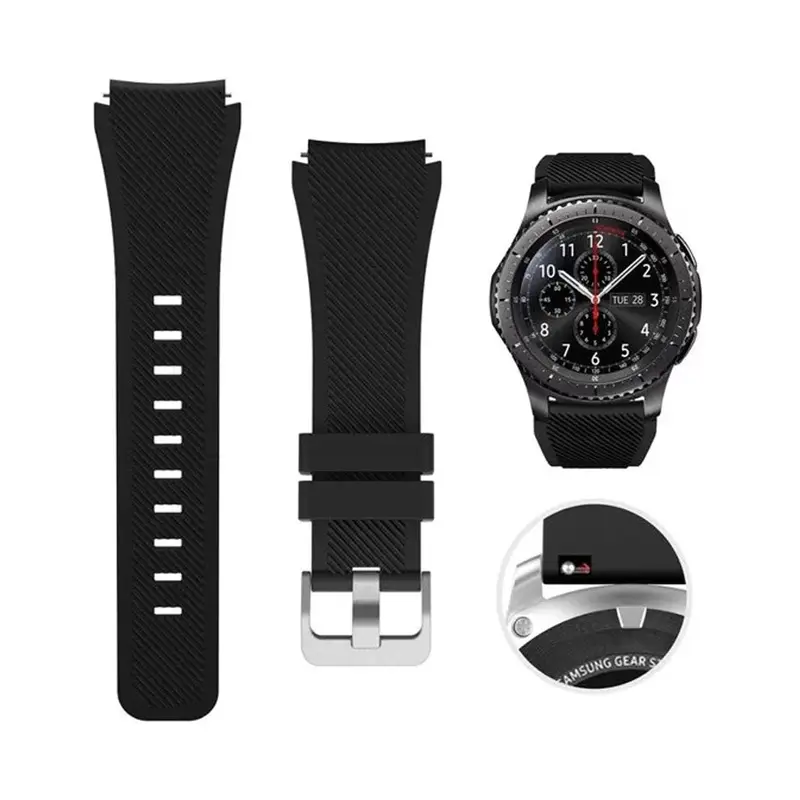 Narukvica Trendy za Smart Watch Samsung 3 22MM Crna
