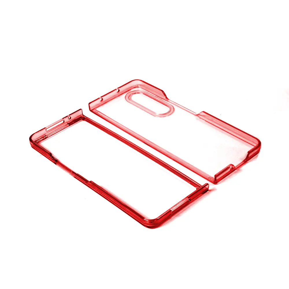 Torbica Clear TPU za Samsung F936B Galaxy Z Fold 4 5G Crvena