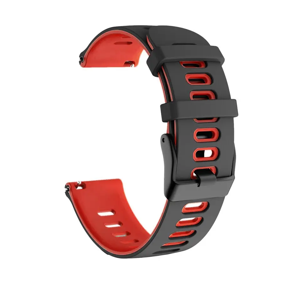 Narukvica Double za Smart Watch Samsung 4, 5 22MM Crno Crvena