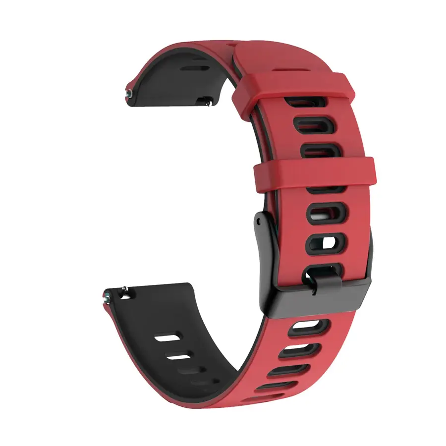 Narukvica Double za Smart Watch Samsung 4, 5 22MM Crveno Crna