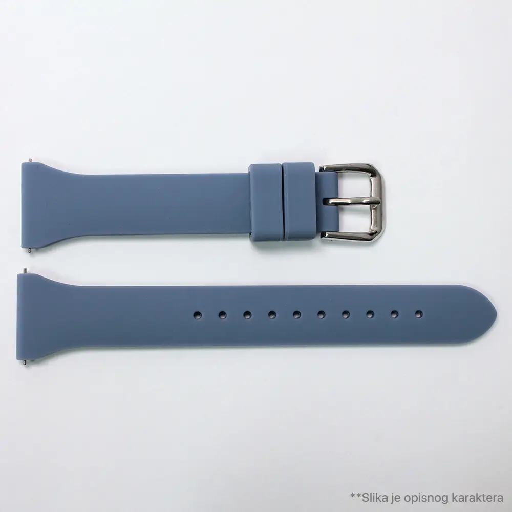 Narukvica Flat za Smart Watch Samsung 4, 5 20MM Puder Roze