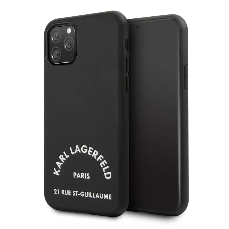 Torbica Karl Lagerfeld PU Leather ST Guillame za Iphone 11 Pro Max 6.5 Crna (klhcn65nybk)