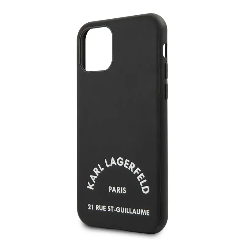 Torbica Karl Lagerfeld PU Leather ST Guillame za Iphone 11 Pro Max 6.5 Crna (klhcn65nybk)