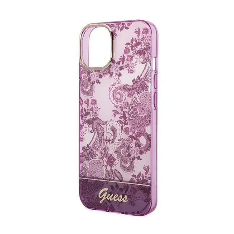 Torbica Guess Hc IML Electro Cam TDJ za Iphone 14 6.1 Pink (guhcp14shgplhf)