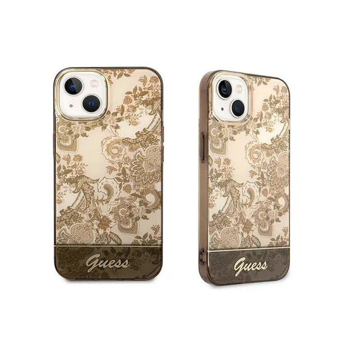 Torbica Guess Hc IML Electro Cam TDJ za Iphone 14 6.1 Zlatna (guhcp14shgplhc)