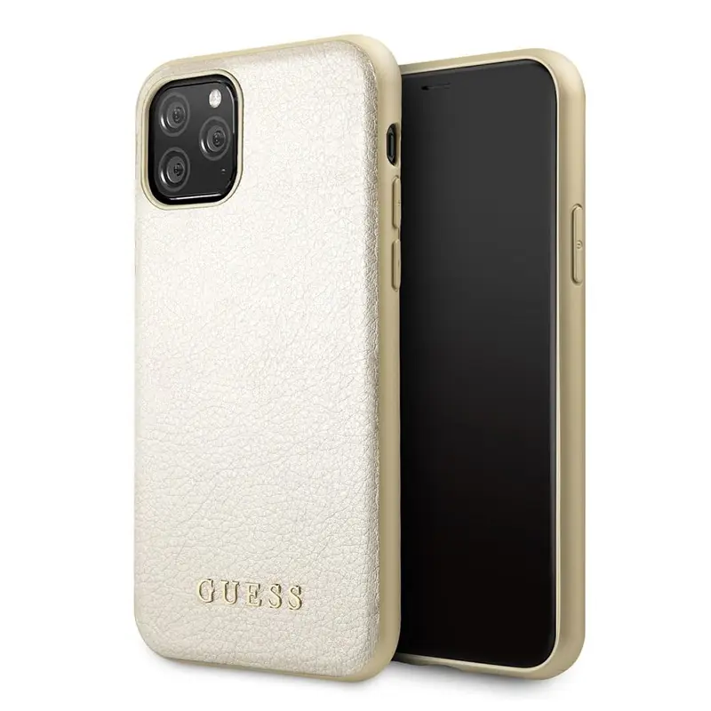Torbica Guess Hc PC Iridescent Leather za Iphone 11 Pro 5.8 Zlatna (guhcn58iglgo)