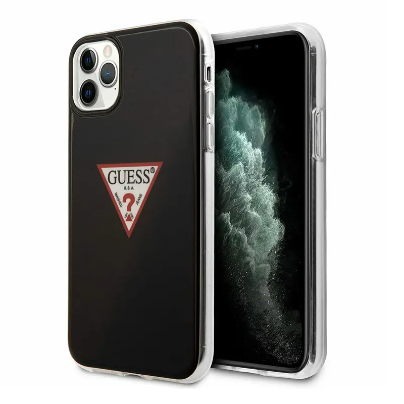 Torbica Guess Hc Pc/tpu Triangle Logo za Iphone 11 Pro 5.8 Crna (guhcn58pcuctlbk)