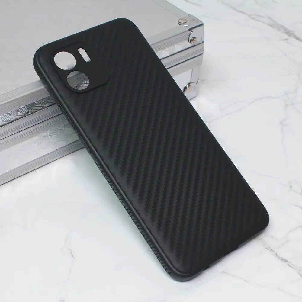 Torbica Carbon Fiber za Xiaomi Redmi A1/a2 Crna