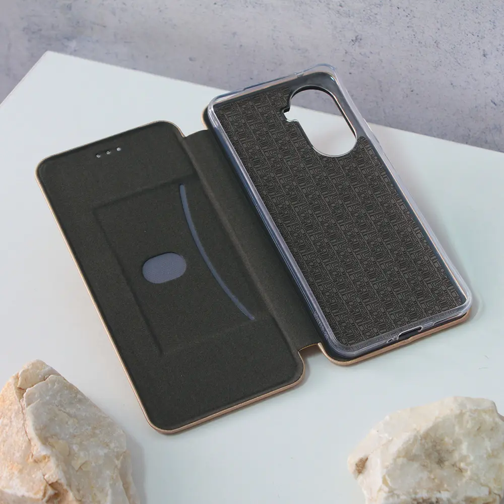 Torbica Teracell Flip Cover za Huawei Nova 10 SE Zlatna