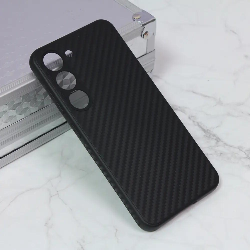 Torbica Carbon Fiber za Samsung S911B Galaxy S23 Crna