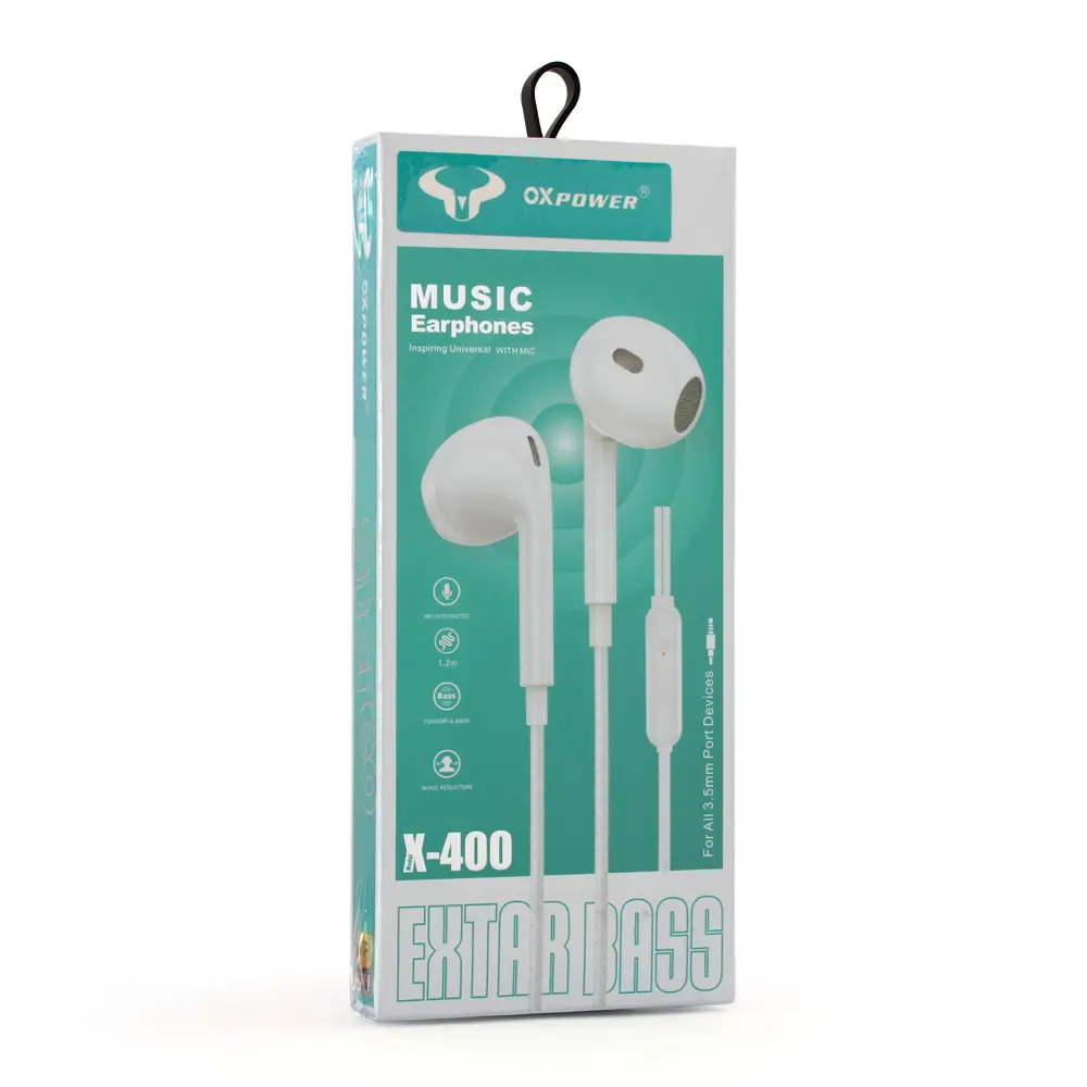 Slusalice Oxpower Oxp-51 3.5mm Bele