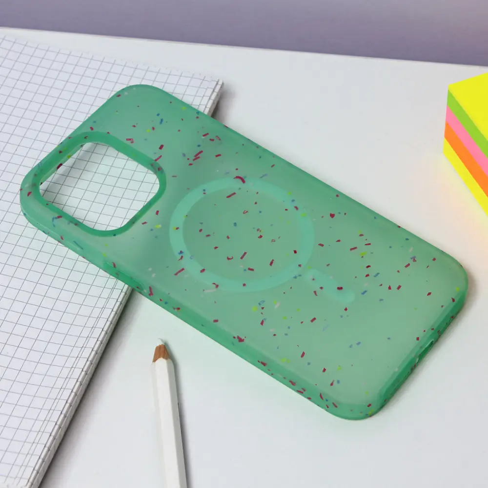 Torbica Colorful Magsafe za Iphone 14 Pro Max 6.7 Zelena