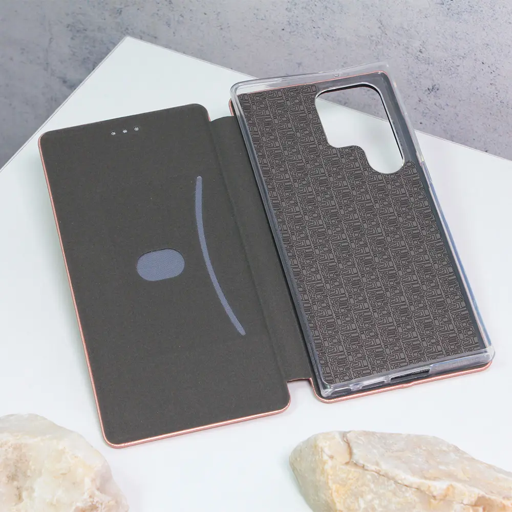 Torbica Teracell Flip Cover za Samsung S918B Galaxy S23 Ultra Roze