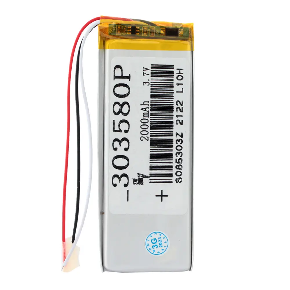 Baterija Standard za Tablet 3.7v-2000mah 303580