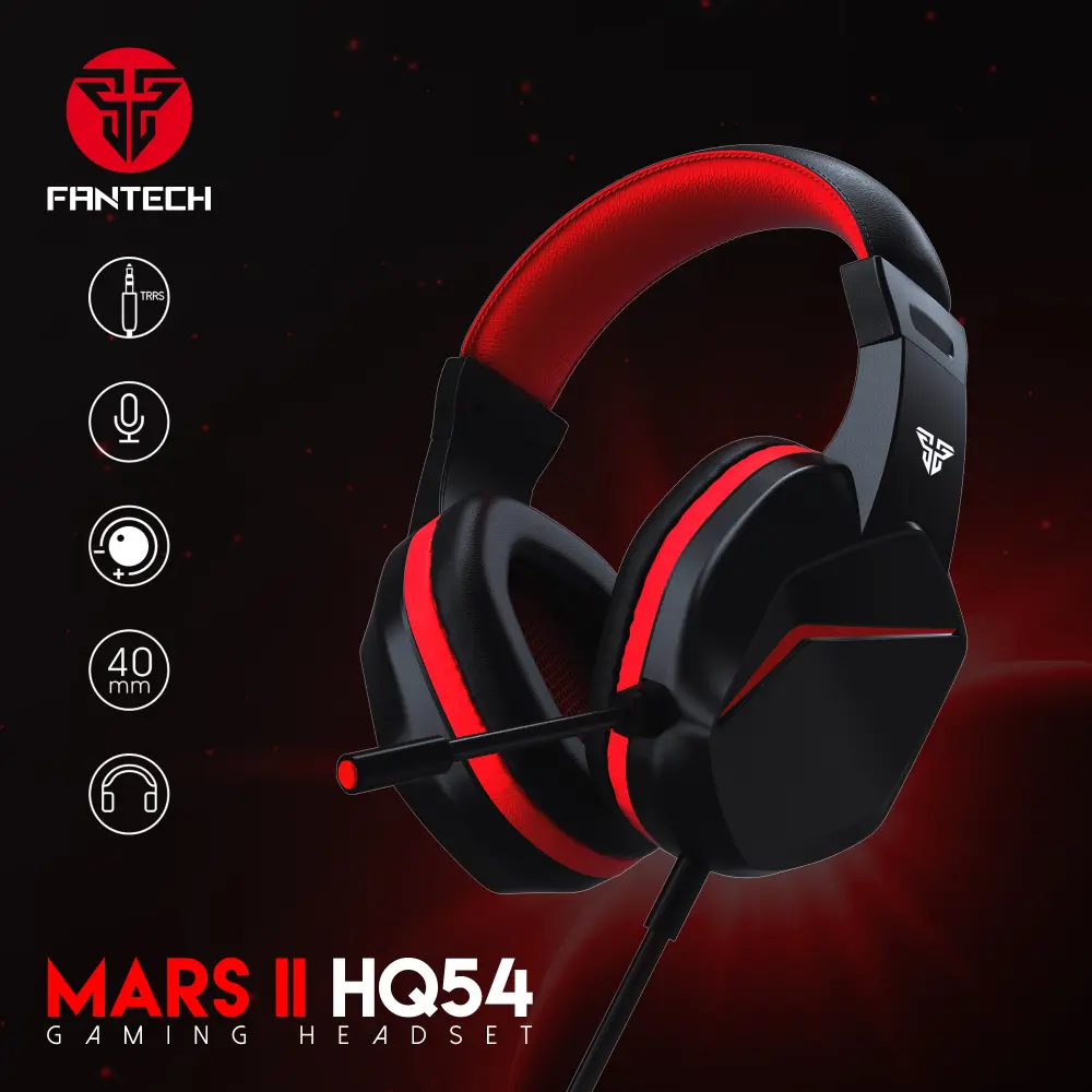 Slusalice Gaming Fantech HQ54 Mars II Crne