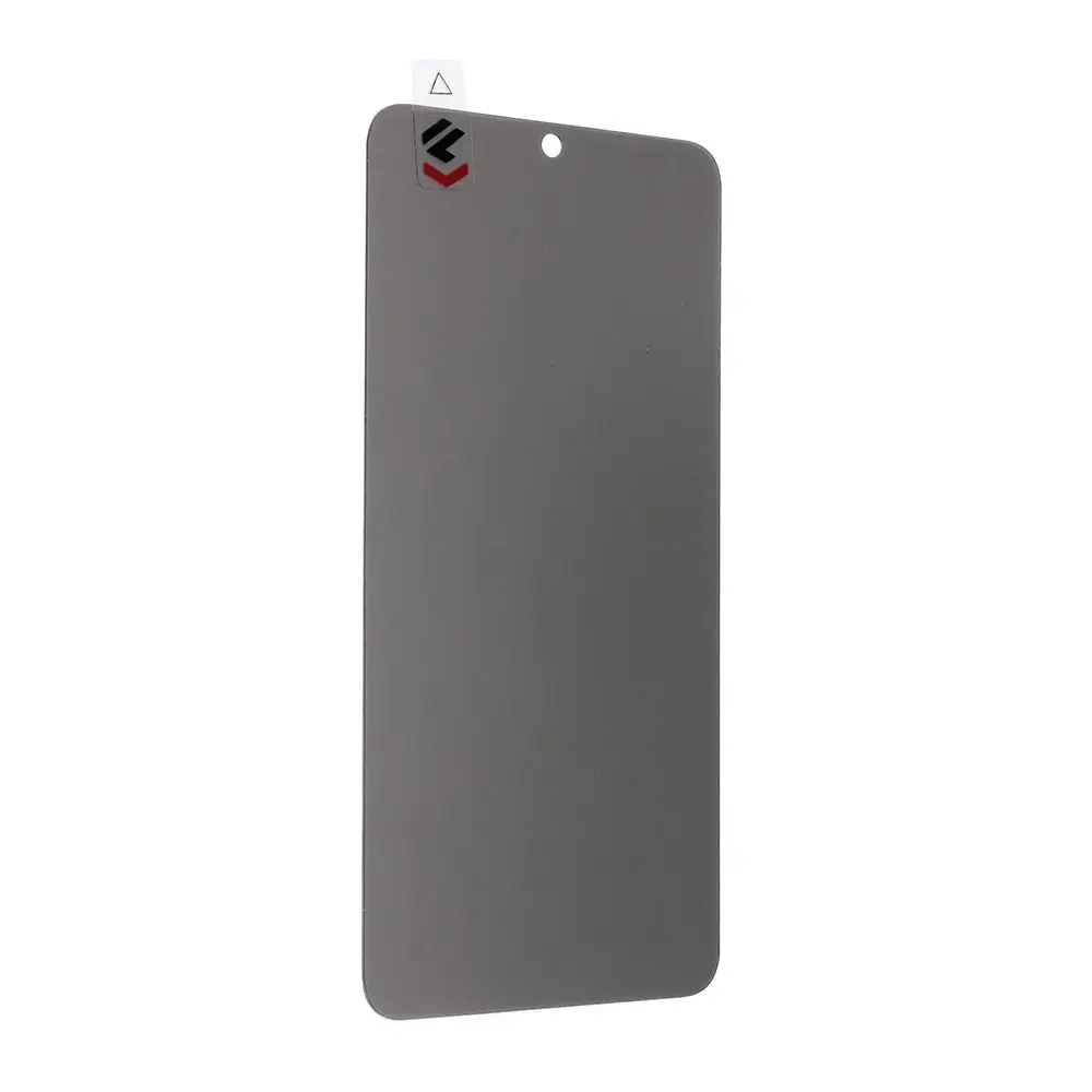 Zastitno Staklo Tempered Glass Privacy 2.5d Full Glue za Samsung S916B Galaxy S23 Plus 5G Crni (fingerprint Unlock)