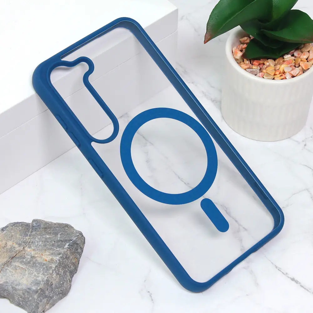 Torbica Magsafe za Samsung S911B Galaxy S23 Tamno Plava