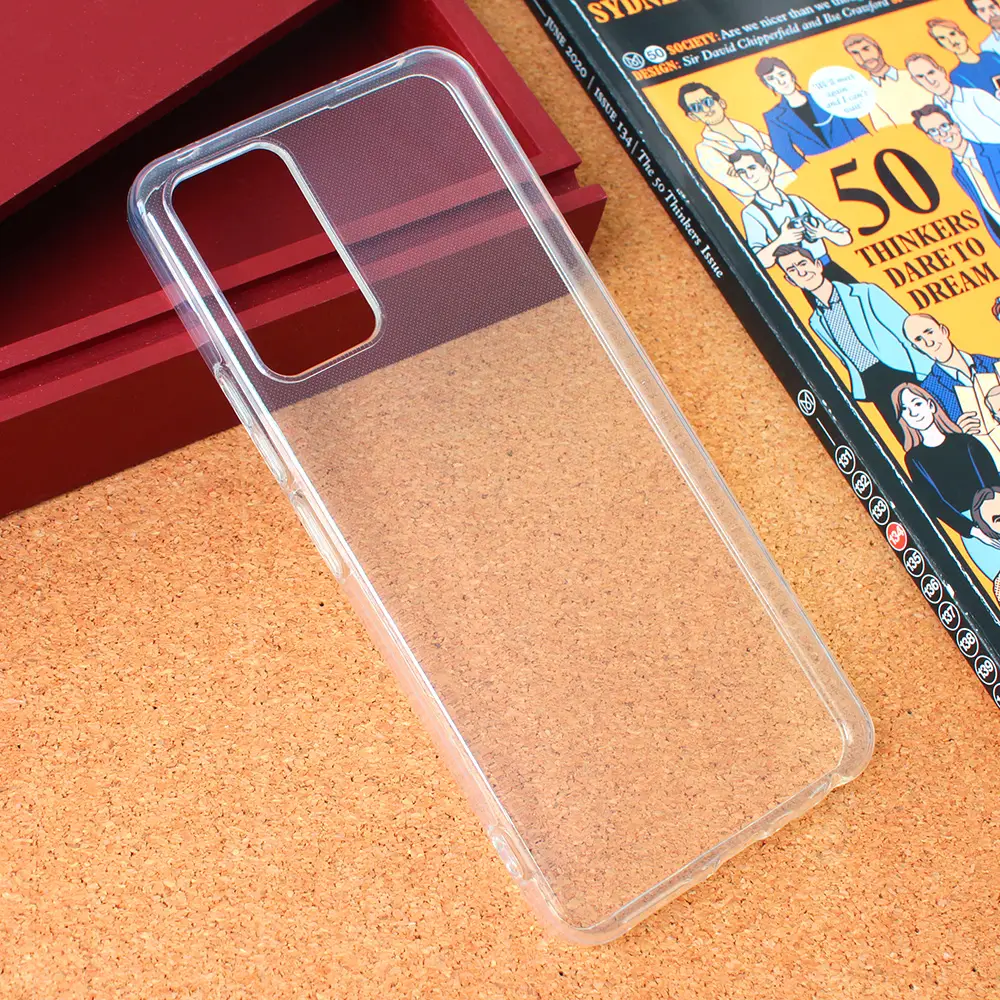 Torbica Silikonska Ultra Thin za TCL 405 Transparent