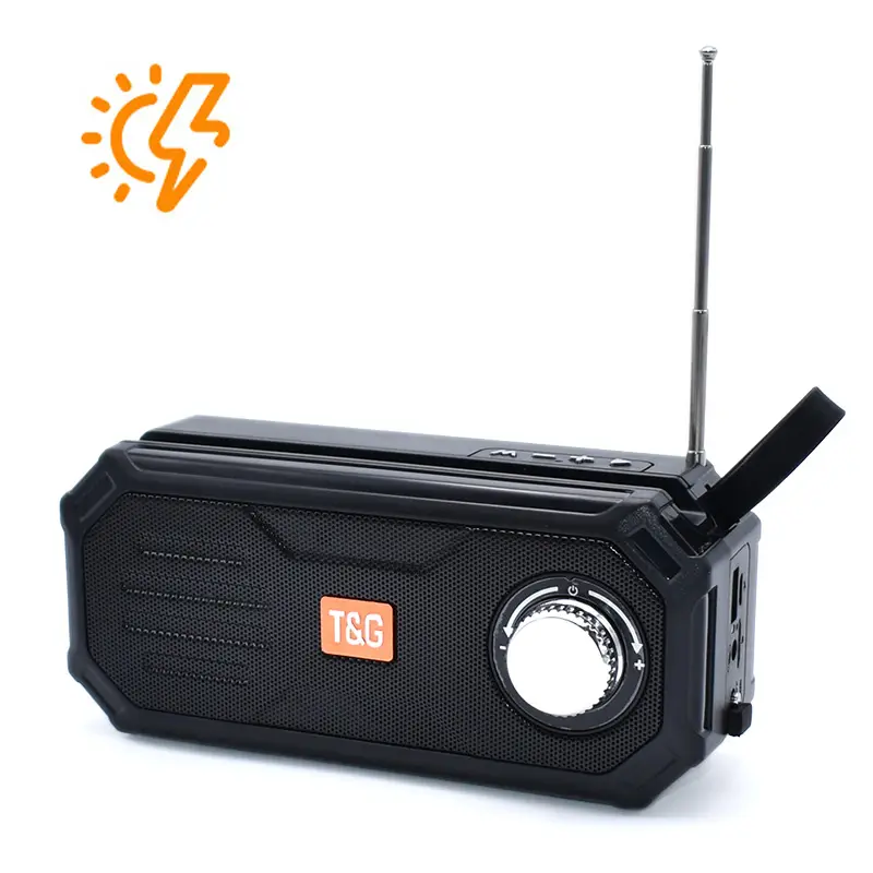 Bluetooth Zvucnik T&g Solarni TG612 Crni