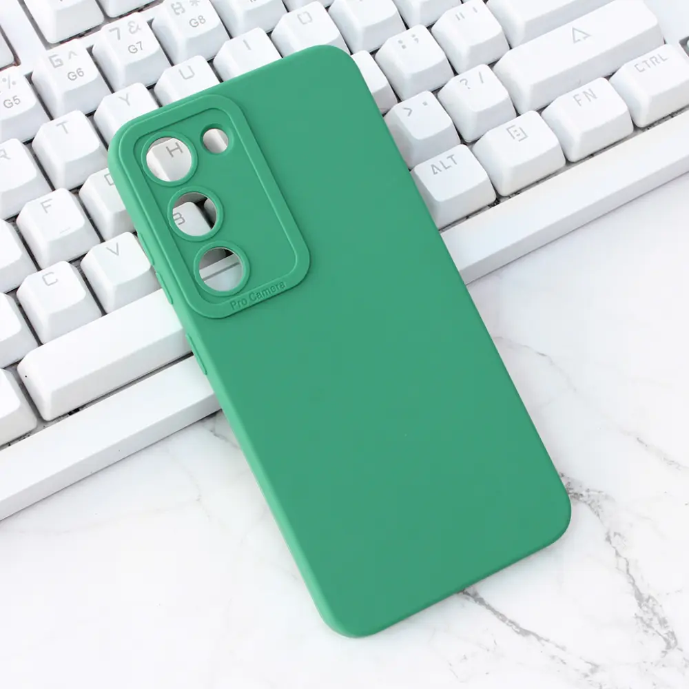 Torbica Silikon Pro Camera za Samsung S911 Galaxy S23 5G Tamno Zelena