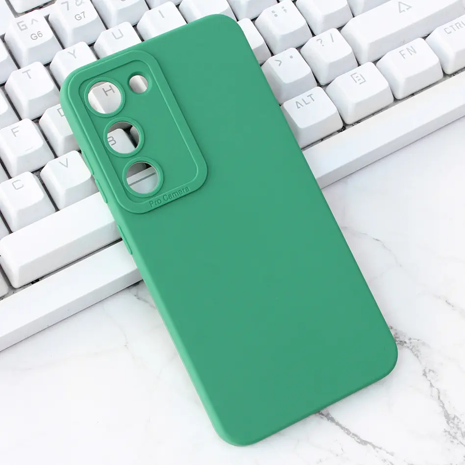 Torbica Silikon Pro Camera za Samsung S916 Galaxy S23 Plus Tamno Zelena