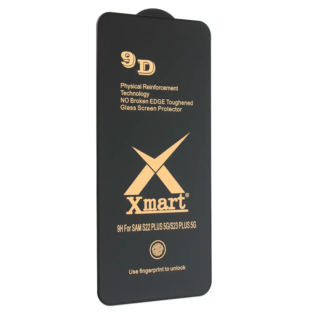 Zastitno Staklo Tempered Glass X Mart 9D za Samsung S906B Galaxy S22 Plus 5G (fingerprint Unlock)
