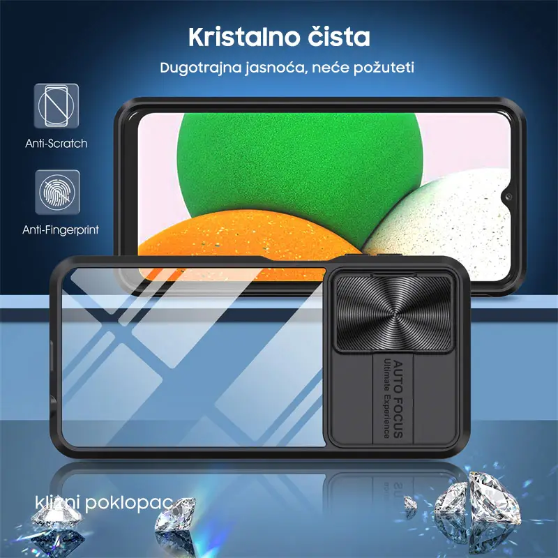 Torbica Camshield za Samsung A346B Galaxy A34 5G Zelena