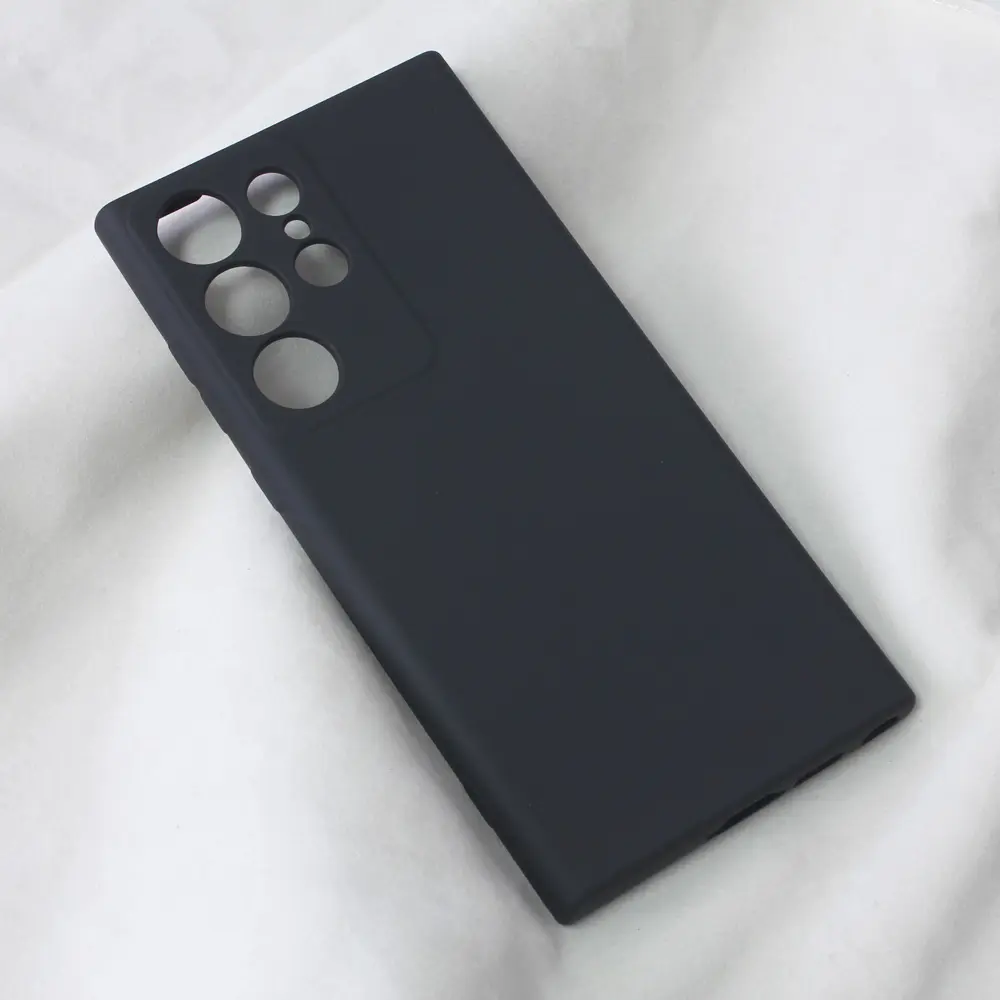 Torbica Teracell Soft Velvet za Samsung S918B Galaxy S23 Ultra Crna