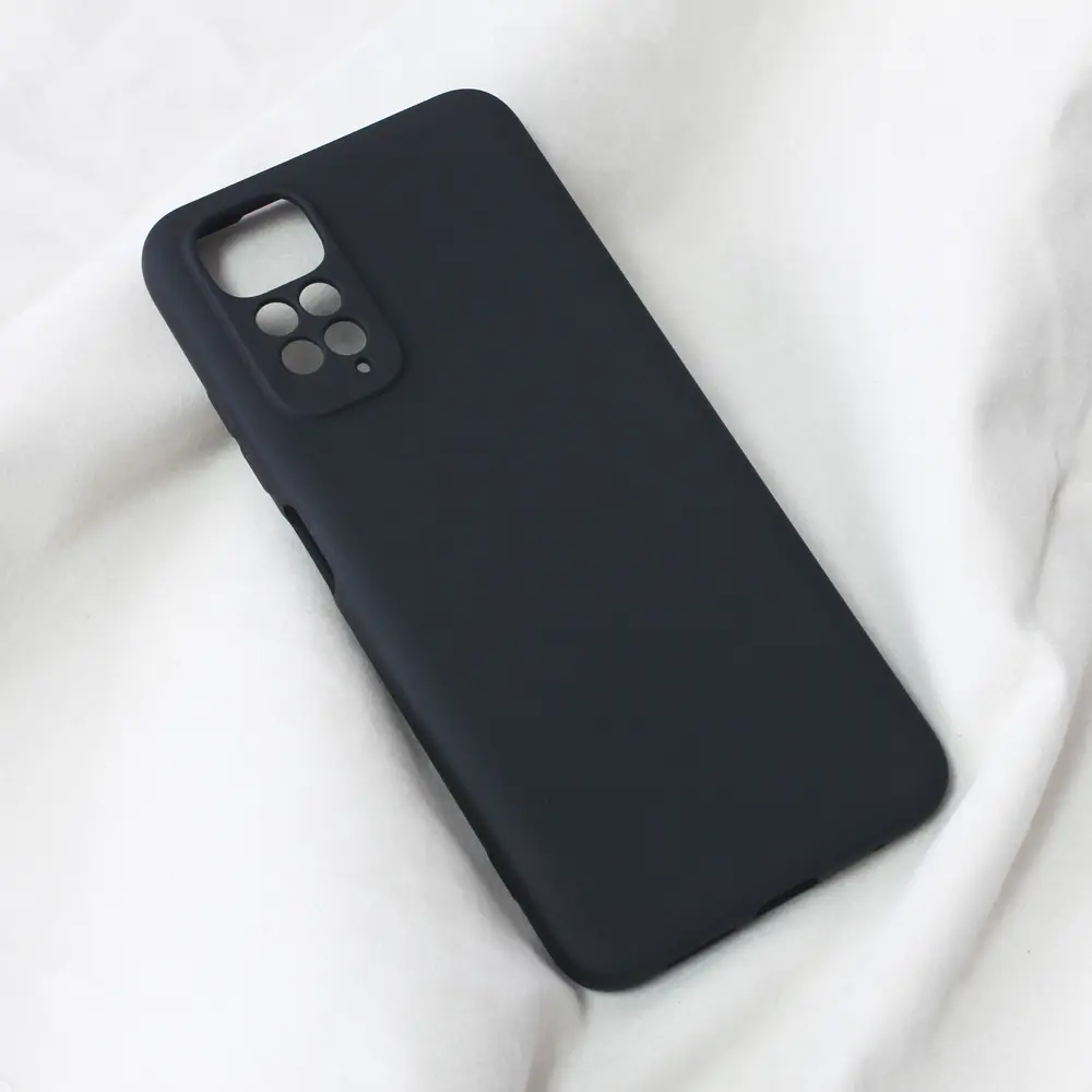 Torbica Teracell Soft Velvet za Xiaomi Redmi Note 11/note 11S Crna