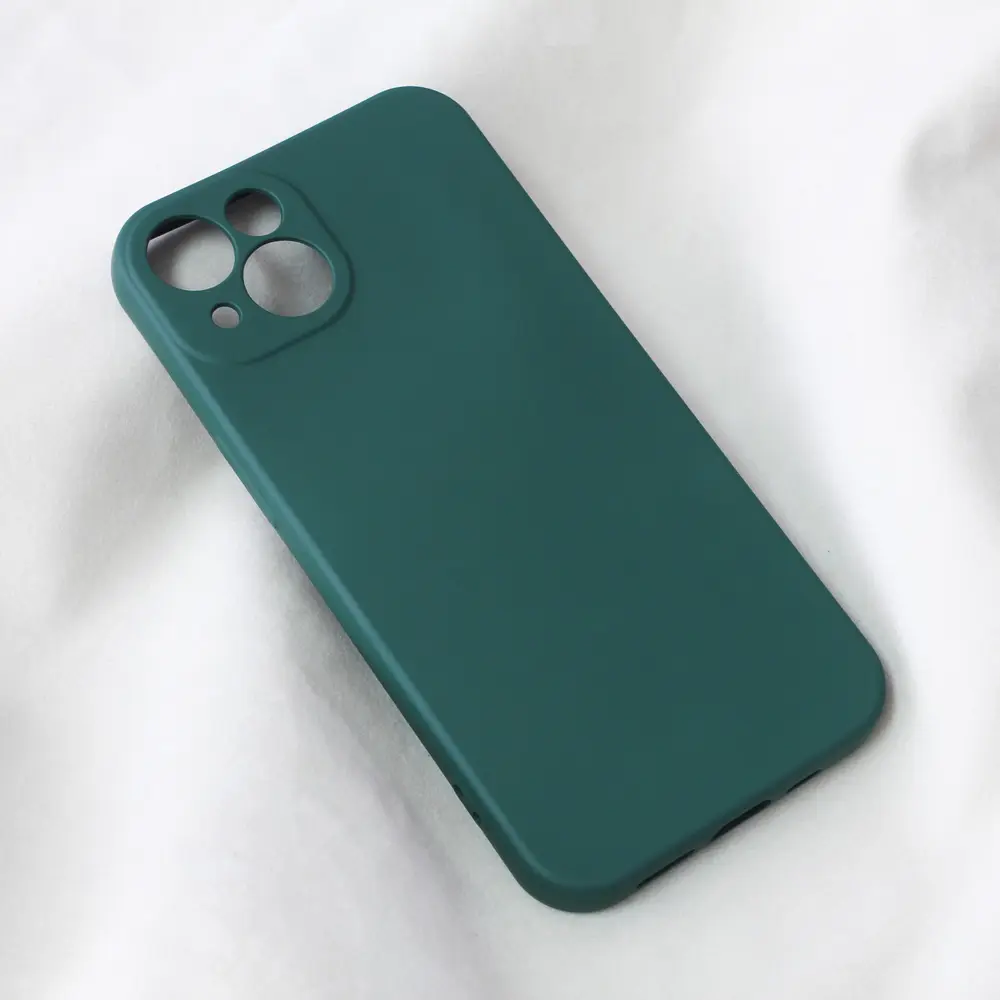 Torbica Teracell Soft Velvet za Iphone 13 6.1 Tamno Zelena