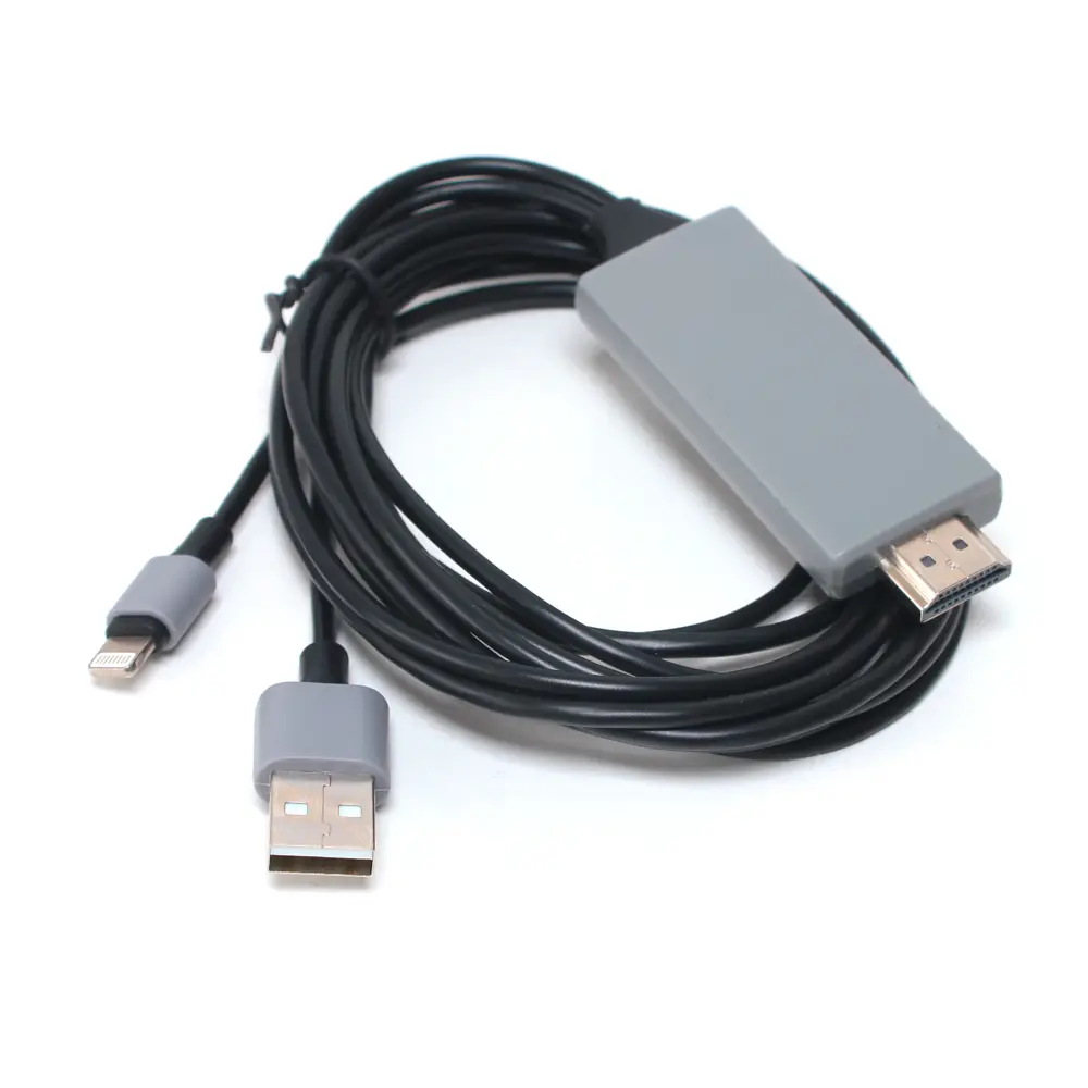 Kabl Lightning HDTV Crni 2M